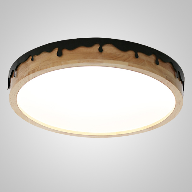 Потолочный светильник DROPLAP D62 Black by ImperiumLoft