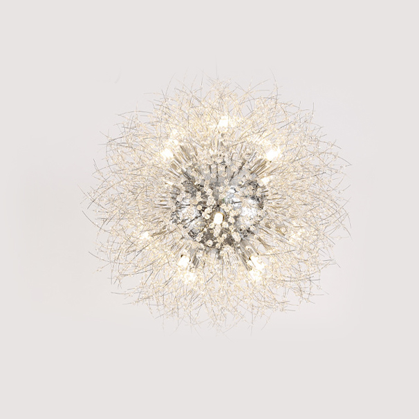 Подвесная люстра ROSALIA D55 Chrome by ImperiumLoft