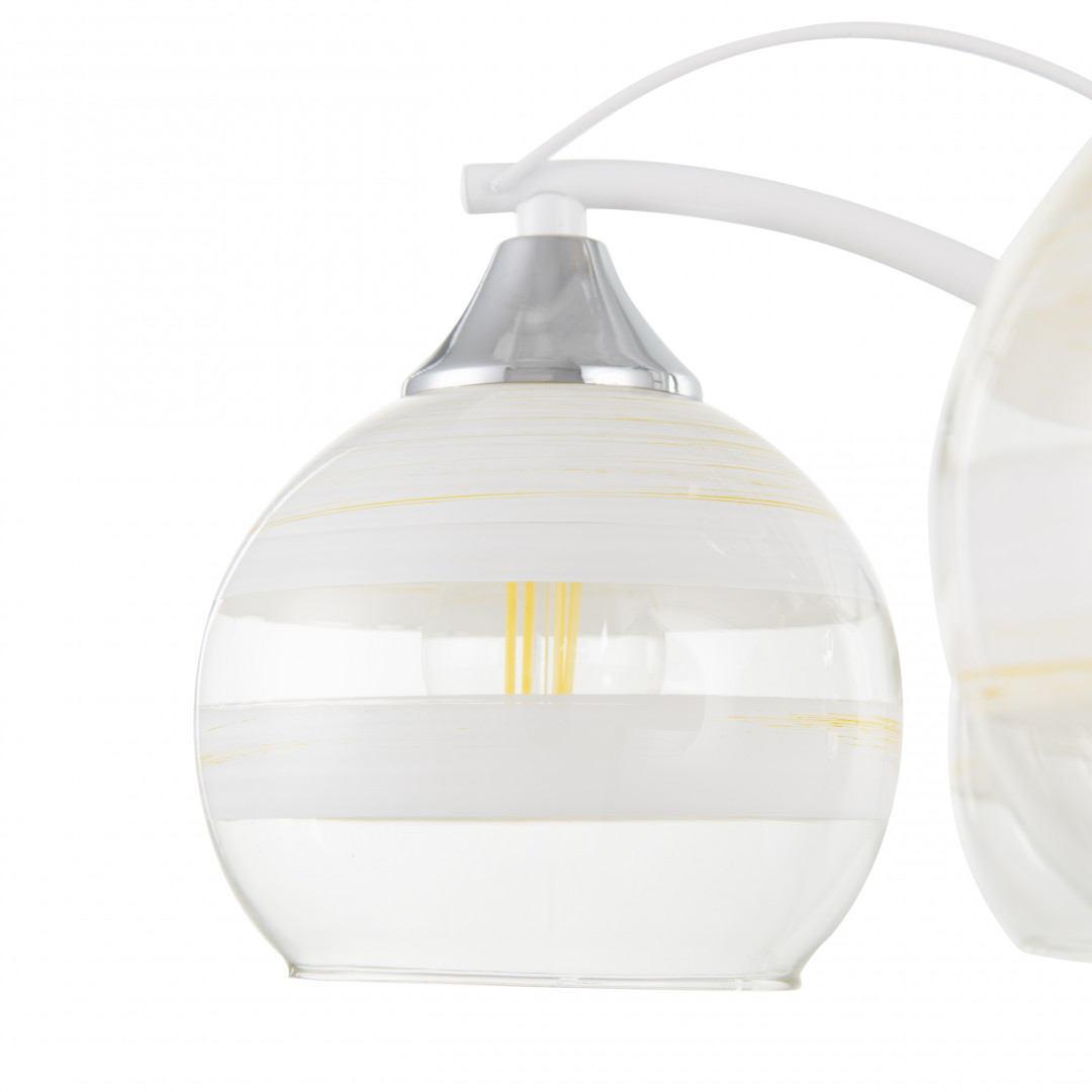 Люстра с плафонами 326503/5 CR+WH Arte Milano