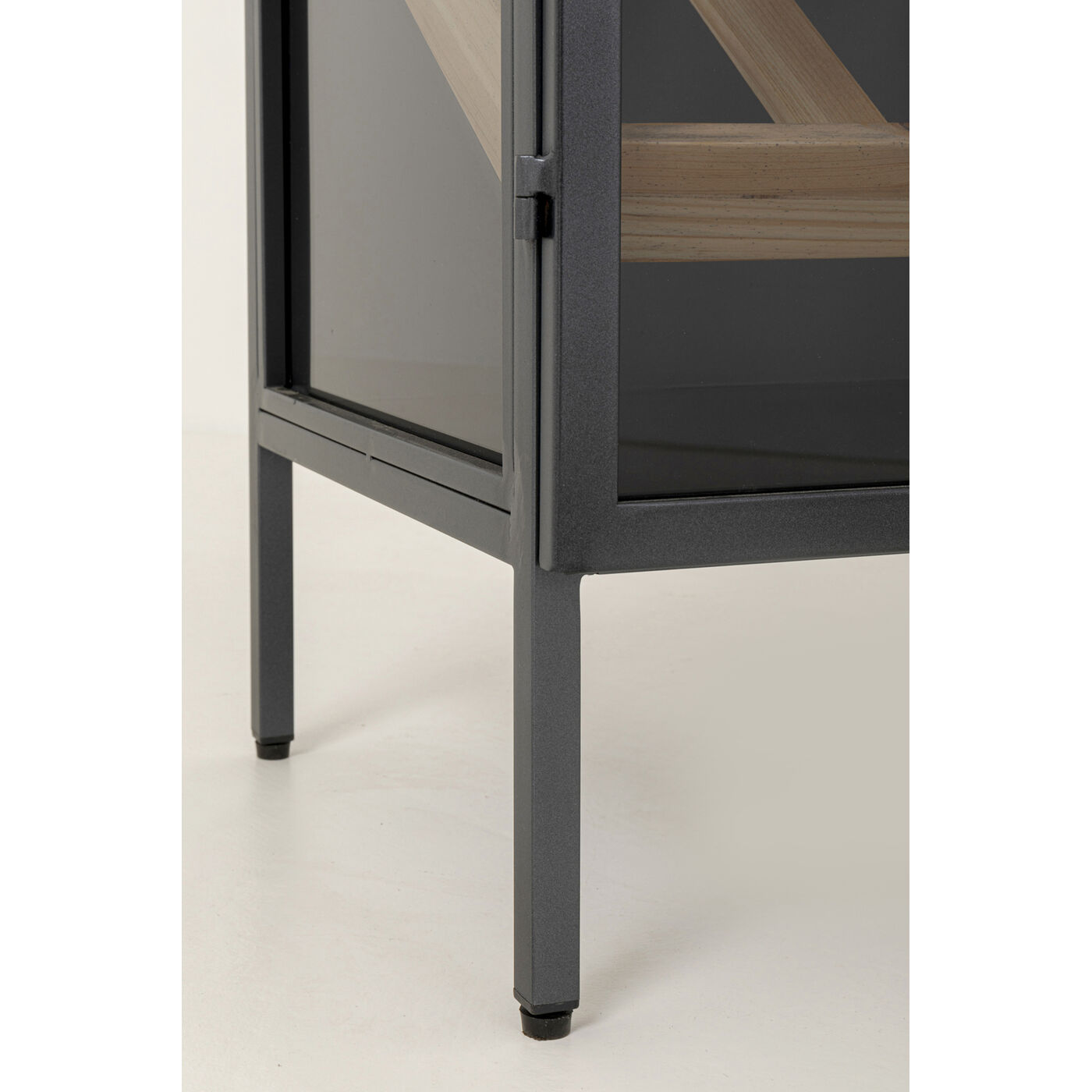 Винная полка Lisboa Bar Black 60x170cm KARE 70149