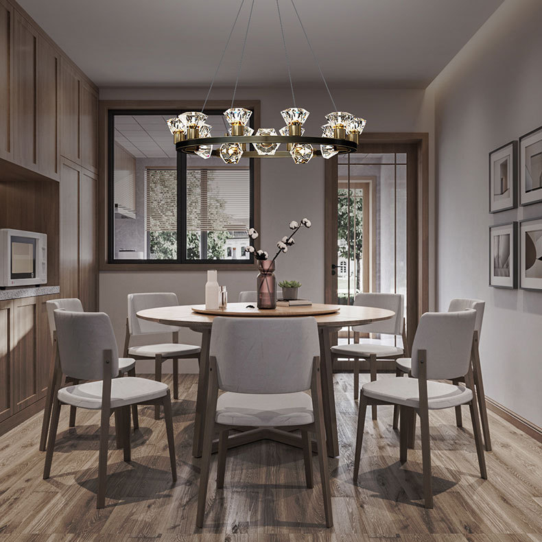 Подвесная люстра KENDRA CH D83 Black Brass by ImperiumLoft