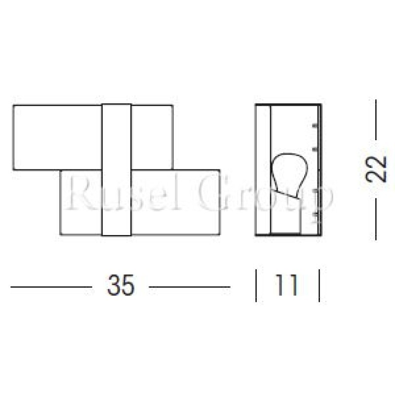 Потолочный светильник Linea Light TRIAD 90206