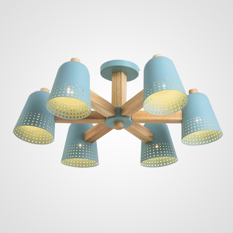 Люстра на штанге TRACERY 6 lamps by ImperiumLoft