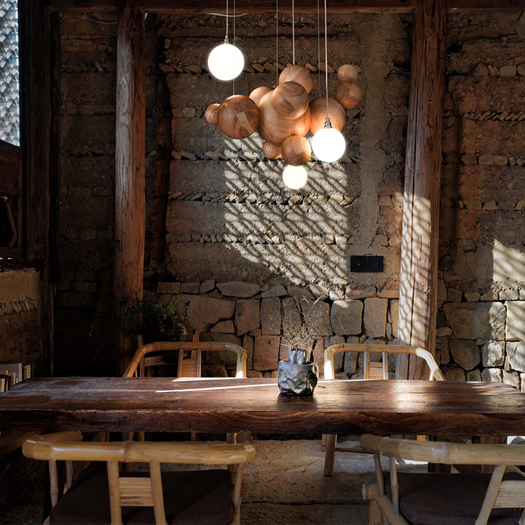 Подвесной светильник HELSING Dark brown by ImperiumLoft