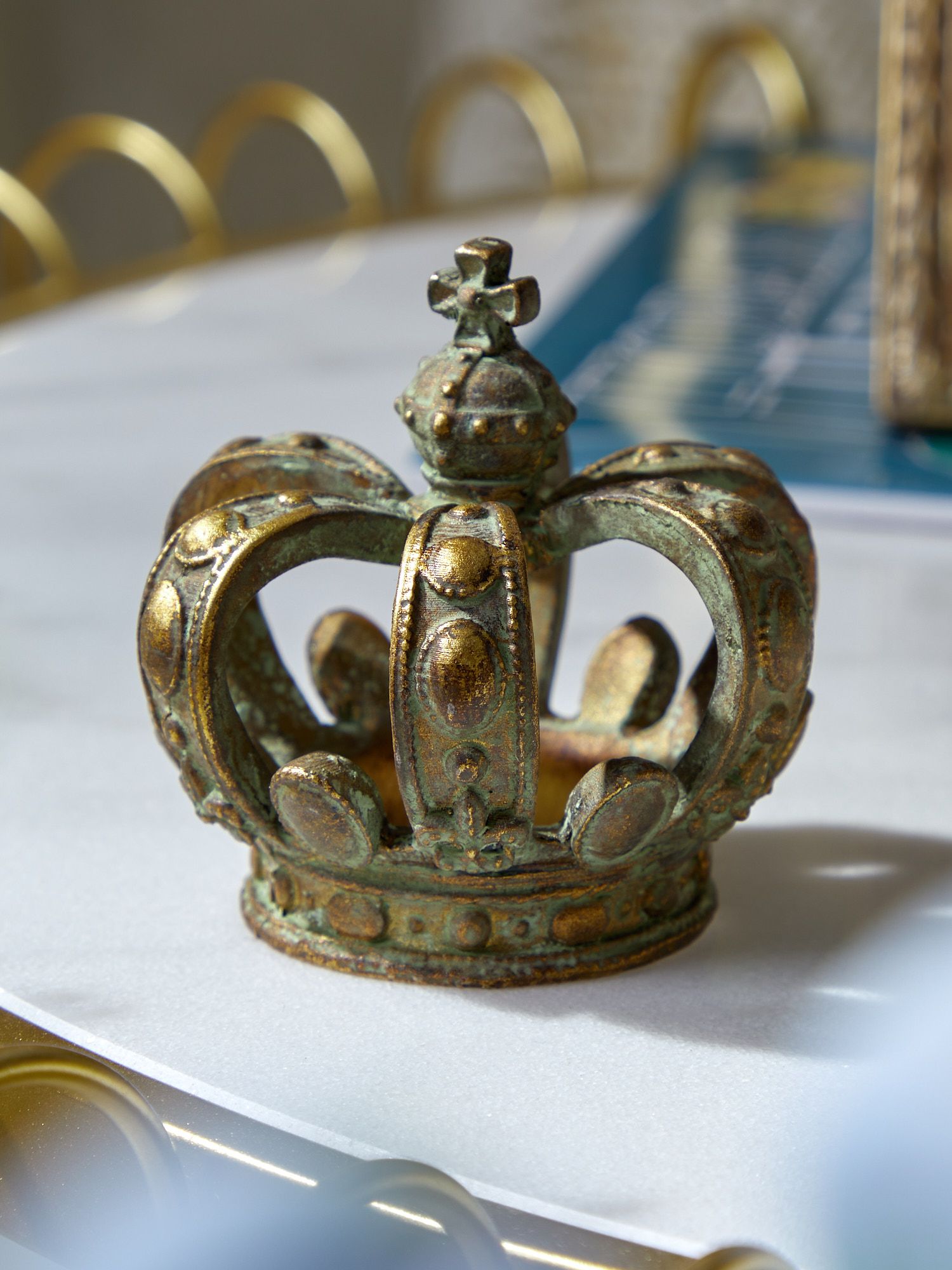 Фигурка Корона, под старину Glasar 28-567