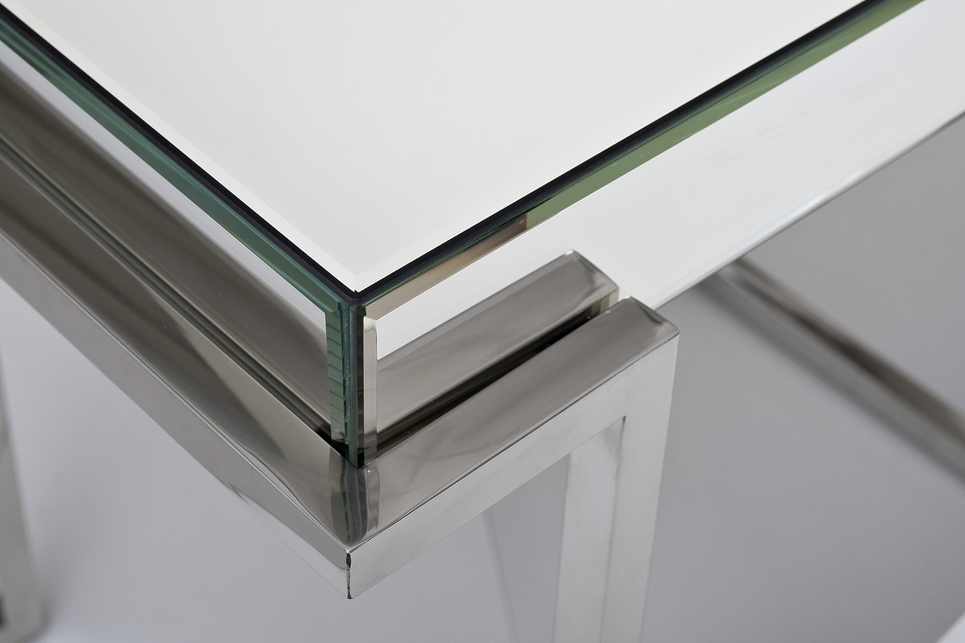 Столик журнальный зеркальный/хром Garda Decor KFG130