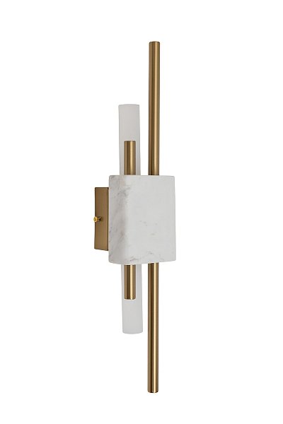 Бра белый мрамор/золото Garda Decor 62GDM-20314