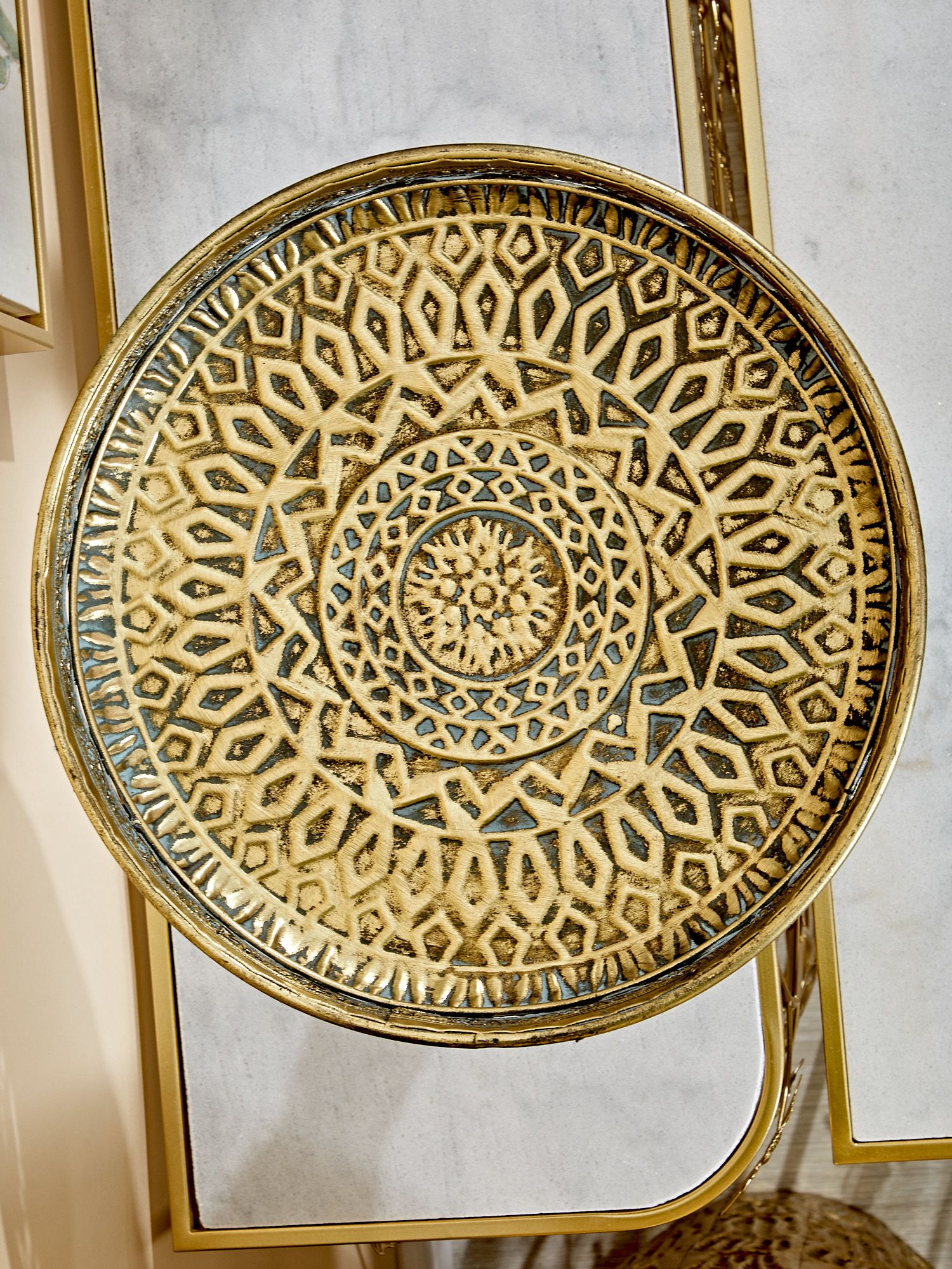 Блюдо на ножке Алжир Glasar 57-281