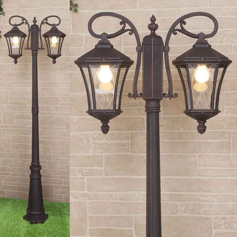 Садовый светильник Elektrostandard Virgo F/2 капучино (арт. GLXT-1450F/2)