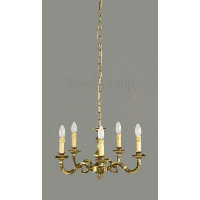 Люстра Orion LU 1357/5 patina fume