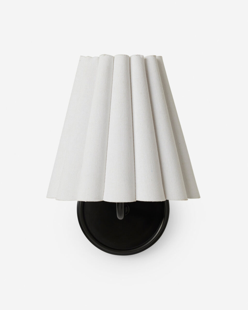 Чёрное бра Джилл Louvre Home JJ11087-1WB