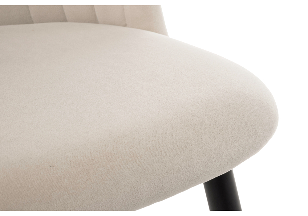 Стул Woodville Gabi 1 beige / black 15086