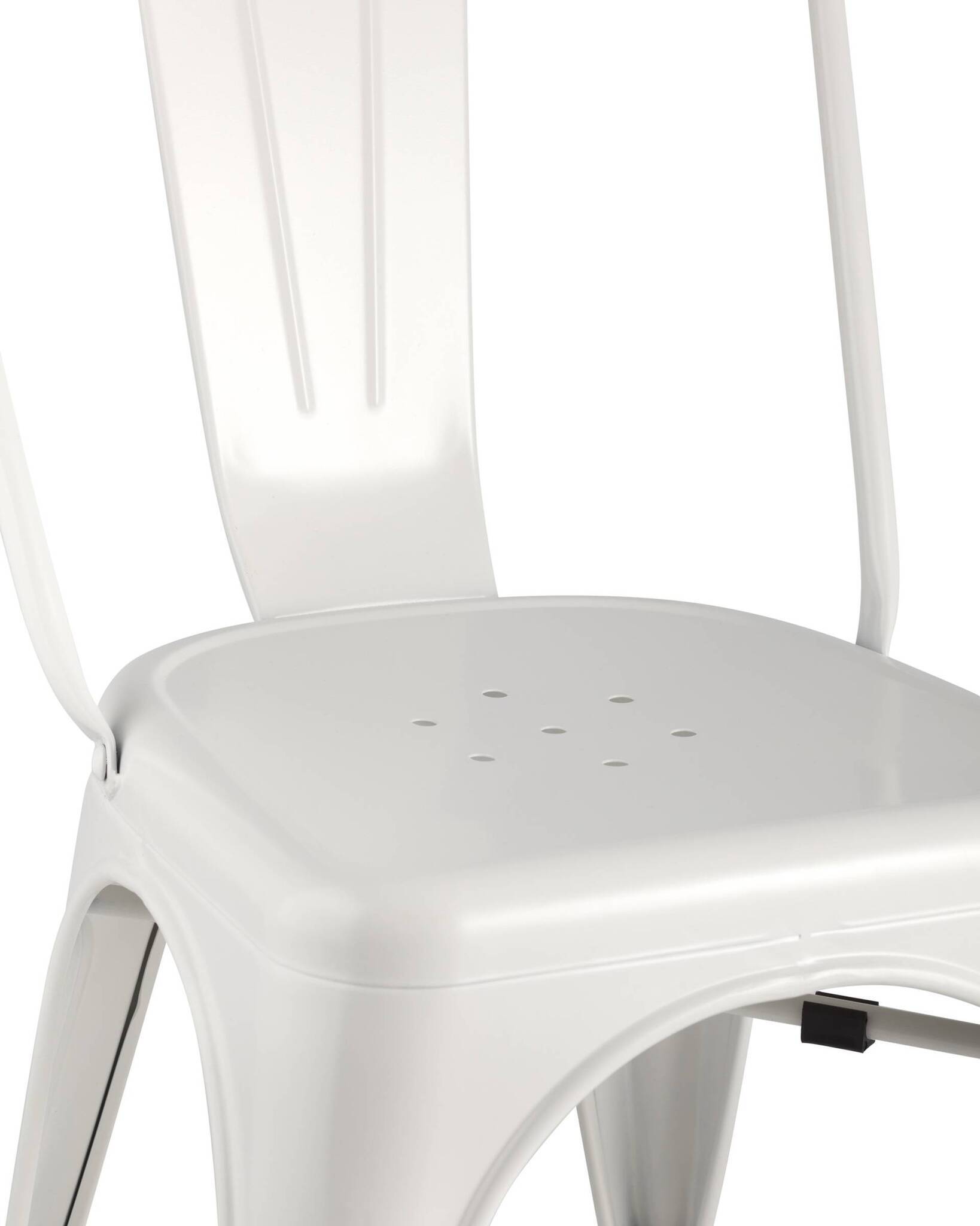 Стул TOLIX белый матовый Stool Group
