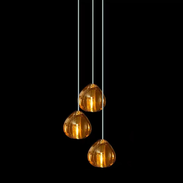 Подвесной светильник METEORA B COMBO D25 Amber by ImperiumLoft