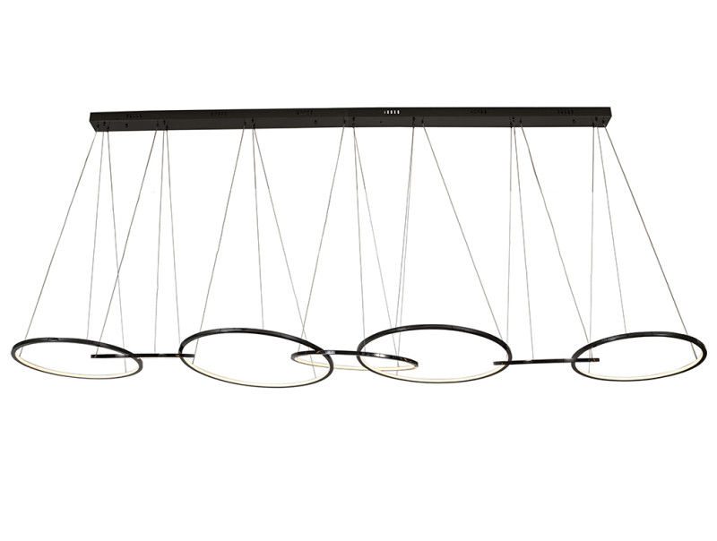 Подвесная люстра Newport 15207/S black glossy