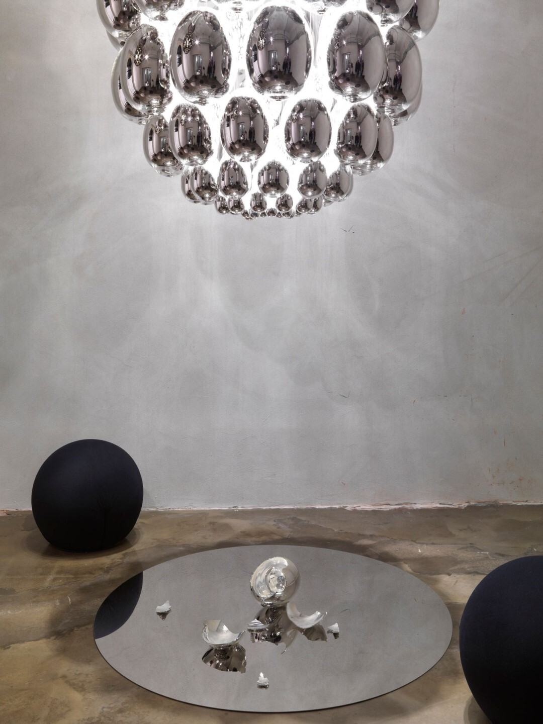 Подвесной светильник LASVIT Uovo Small Perla Nera