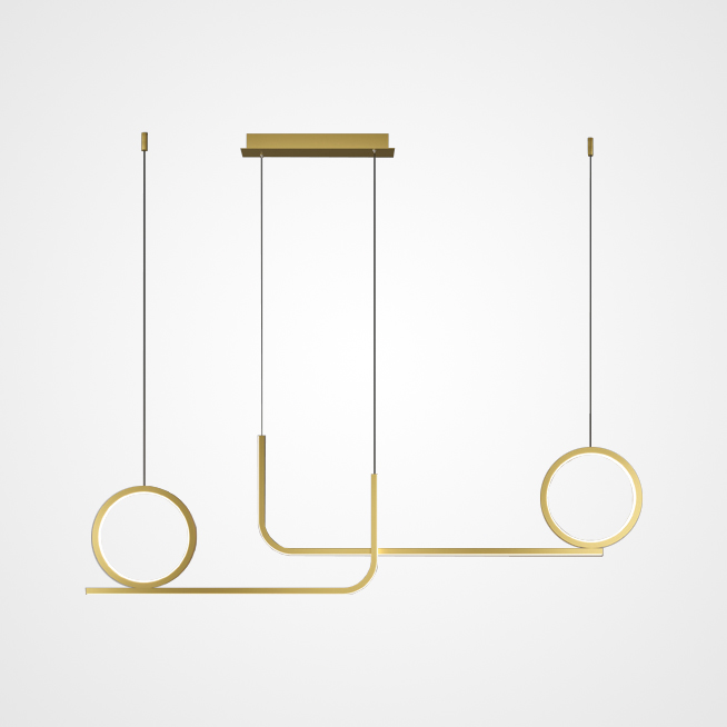 Подвесной светильник SIGRID L90 Brass by ImperiumLoft