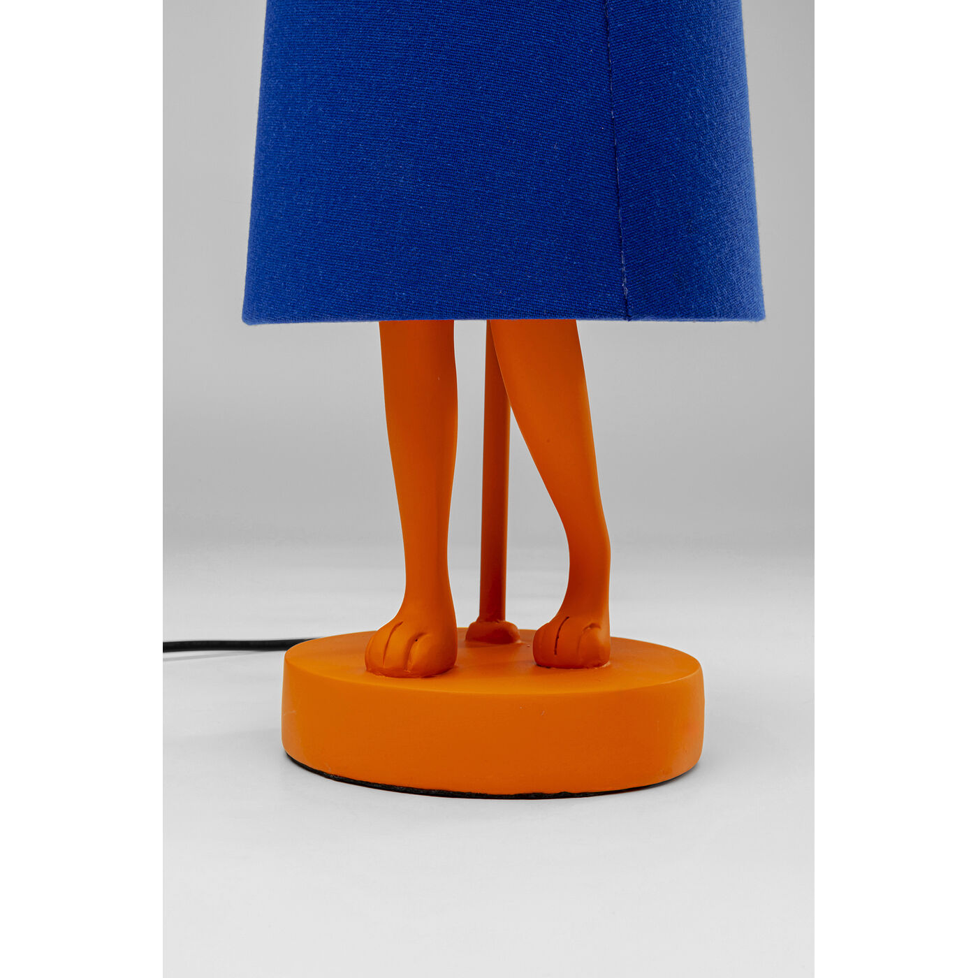 Светильник настольный Animal Rabbit Orange/Blue 50cm KARE 56661