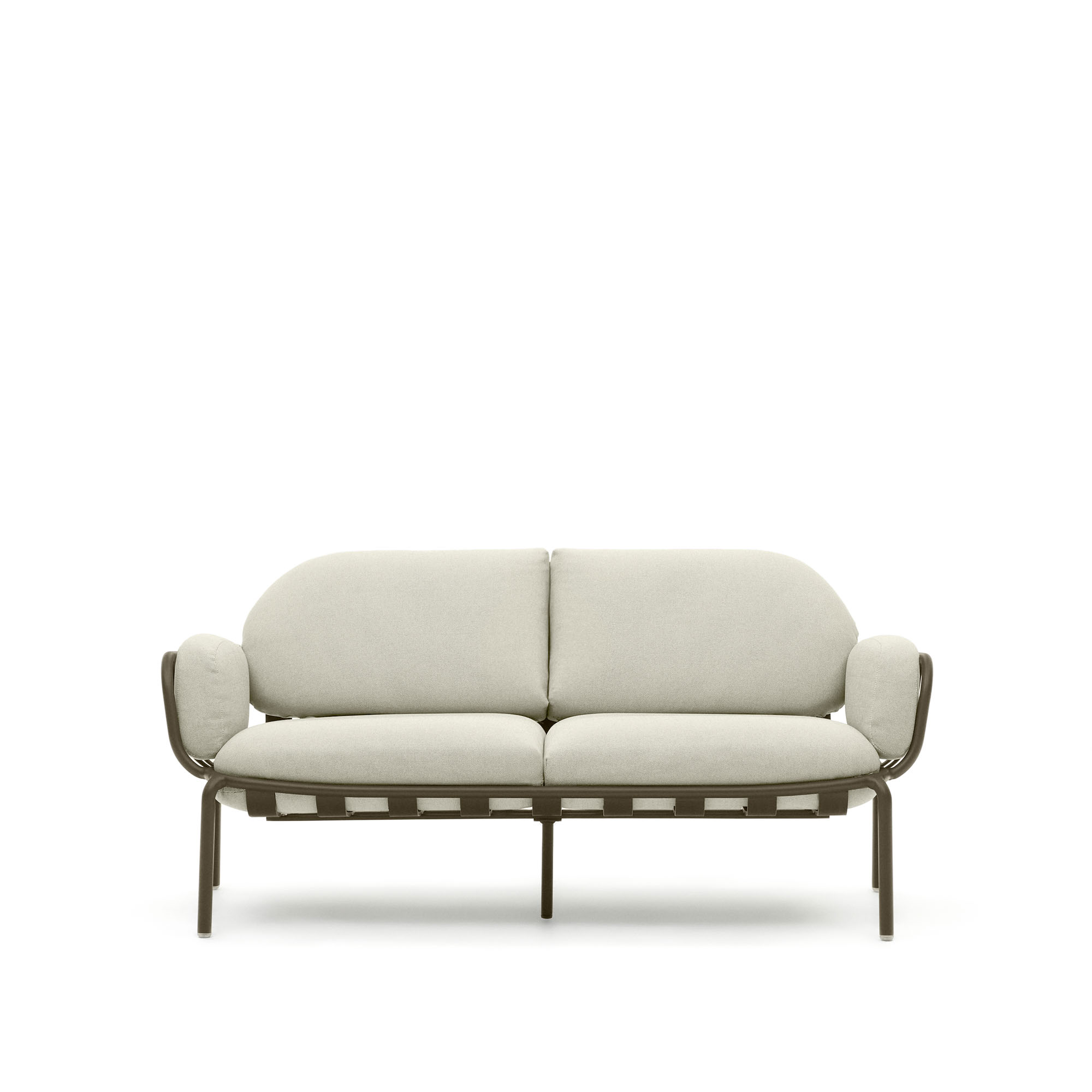 Joncols уличный алюминиевый 2-местный диван зеленого цвета 165 см La Forma (ex Julia Grup)