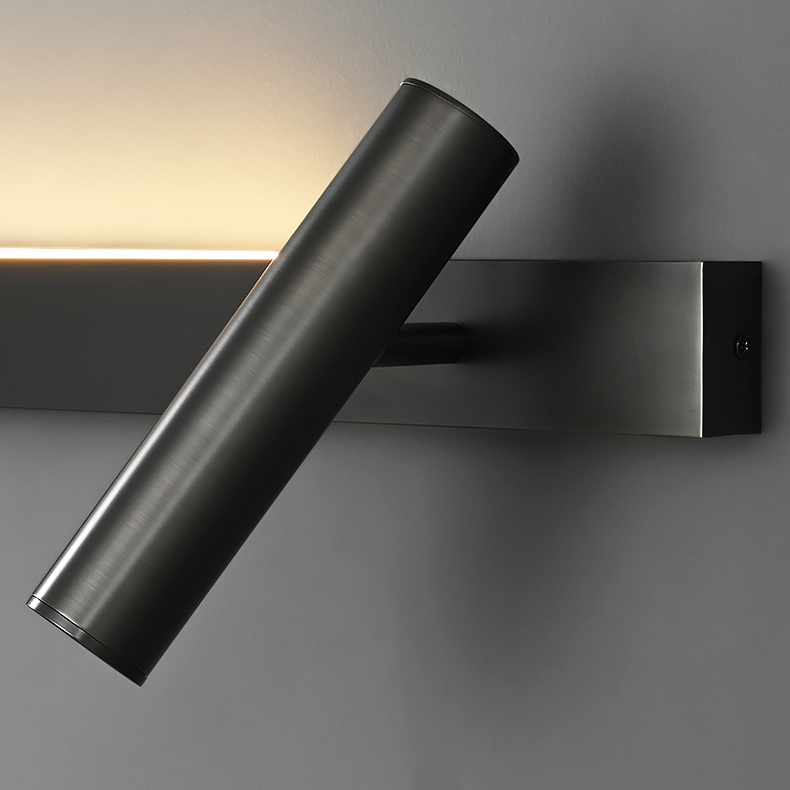 Настенный светильник JENIUS L40 Black Left by ImperiumLoft