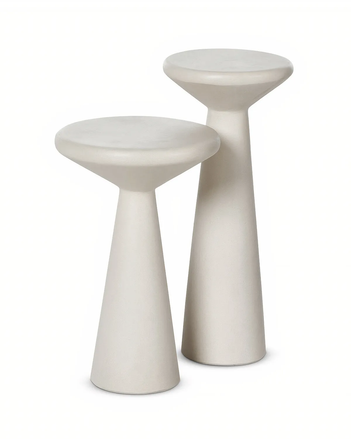 Комплект белых приставных столиков Сомерсет Louvre Home FST210924RJ