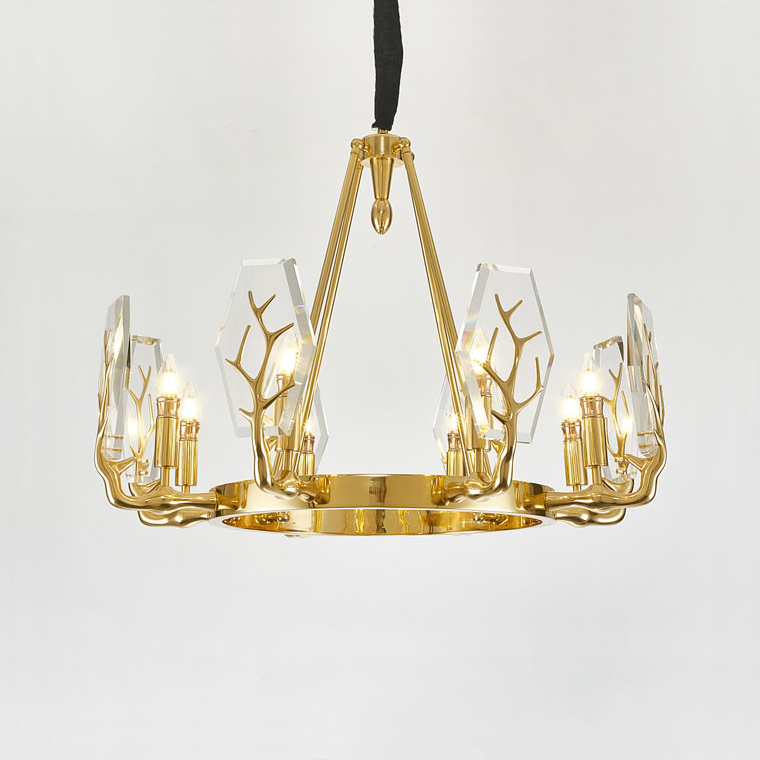 Подвесная кольцевая люстра PRIME D75 by ImperiumLoft