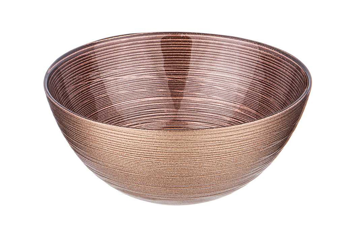 Салатник "Miracle" шоколад 15*6,5 см Garda Decor 339-020