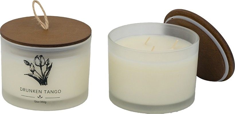 Свеча ароматическая из соевого воска, набор Glasar SA12757-AB