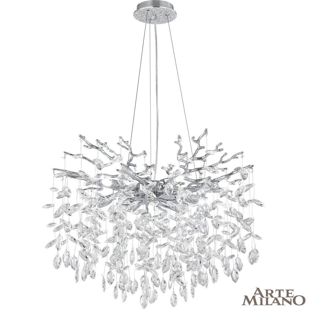 Люстра 239801/D600/8/B Cr Arte Milano