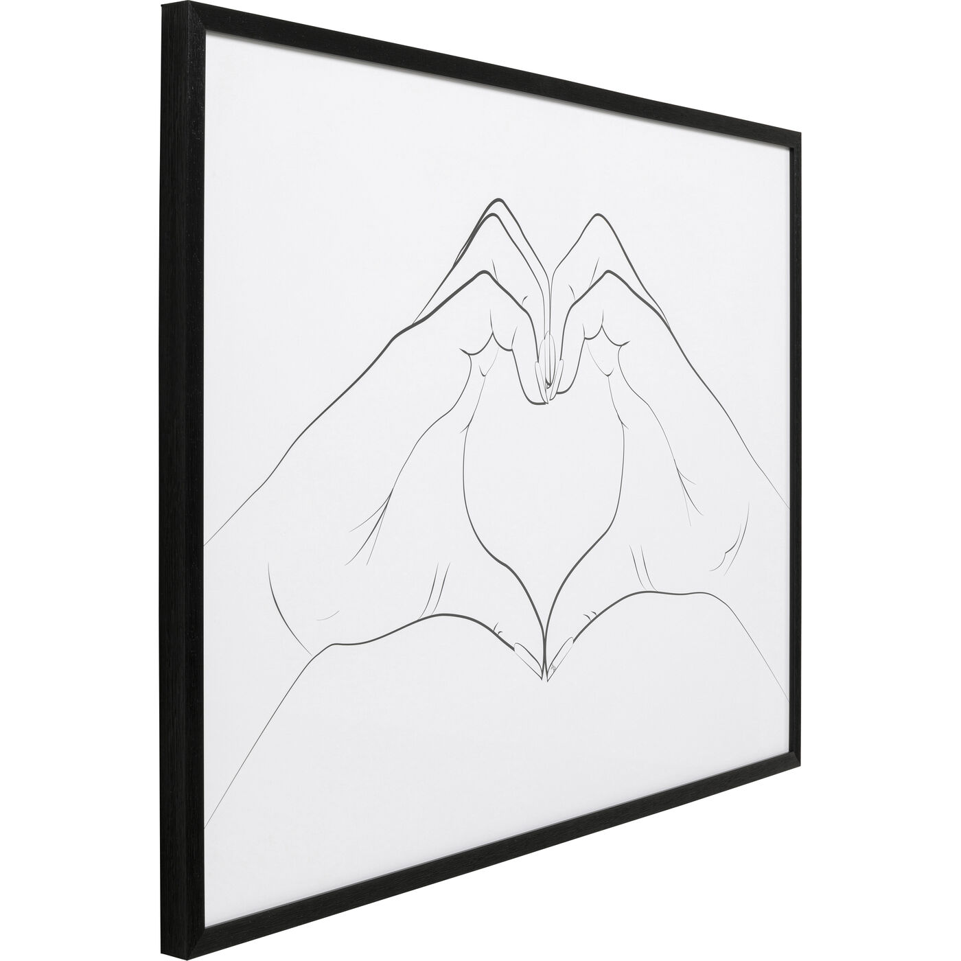 Картина Heart Hands 103x73cm KARE 56770