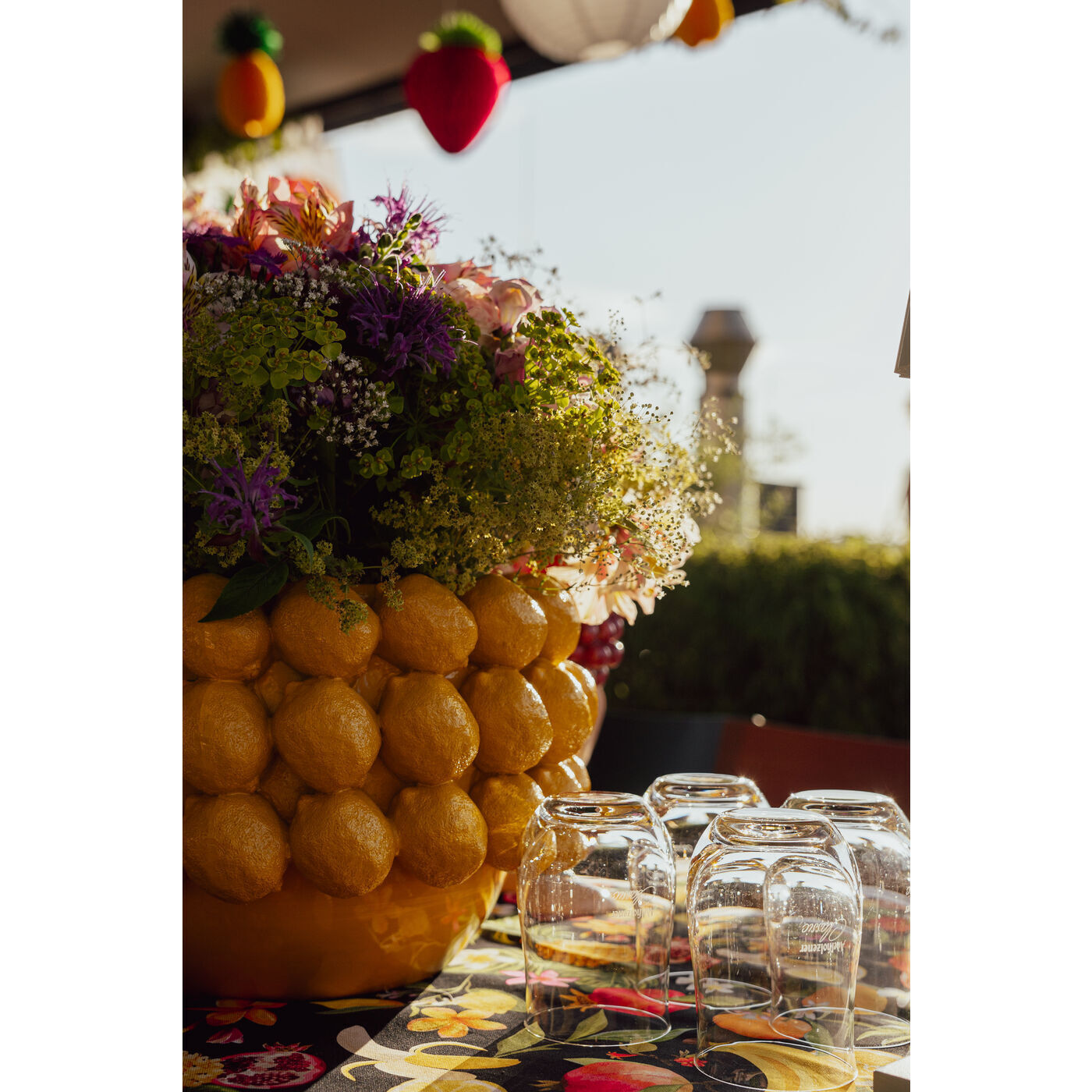 Ваза декоративная KARE Lemon 54727