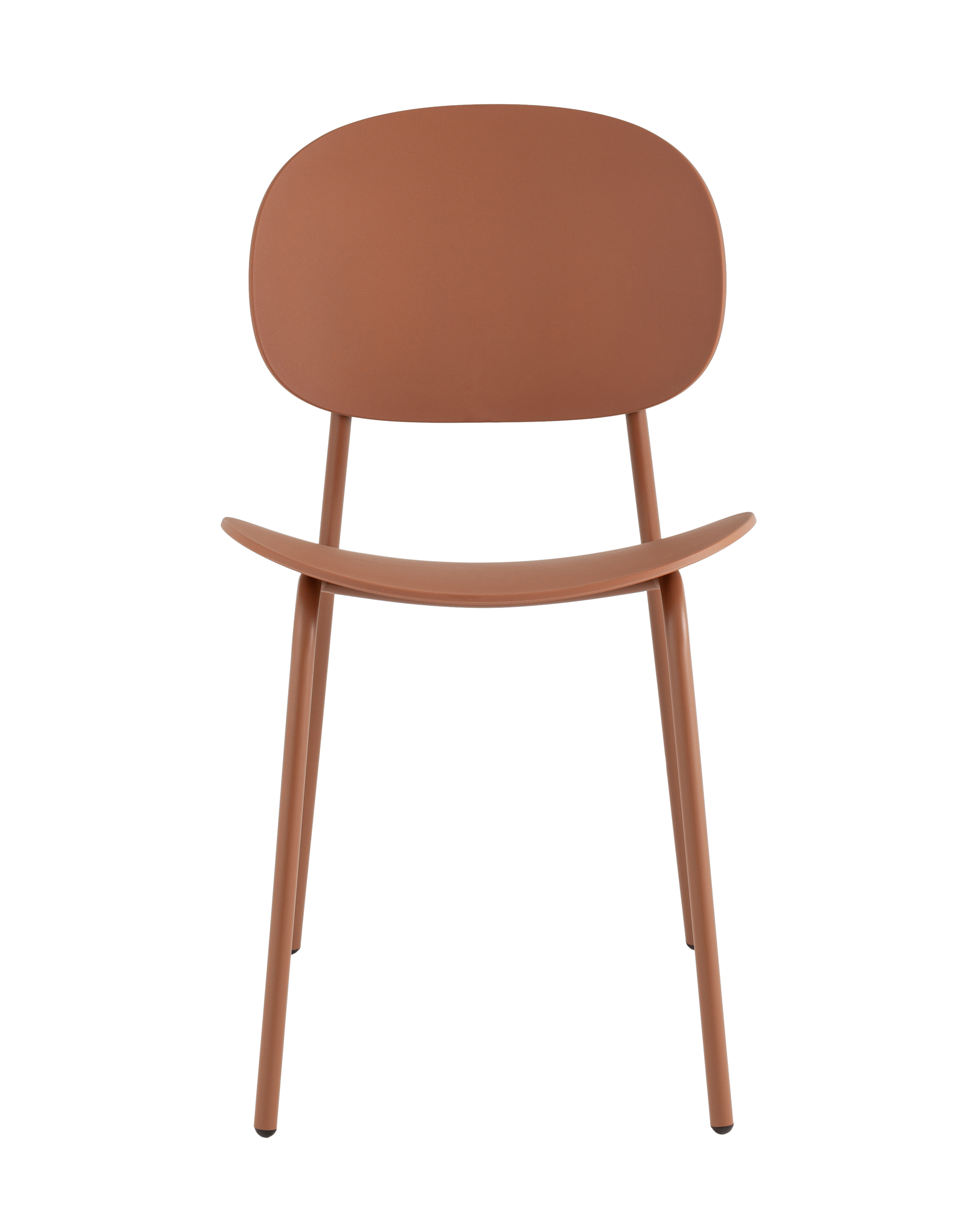 Стул Edie пластик коричневый Stool Group