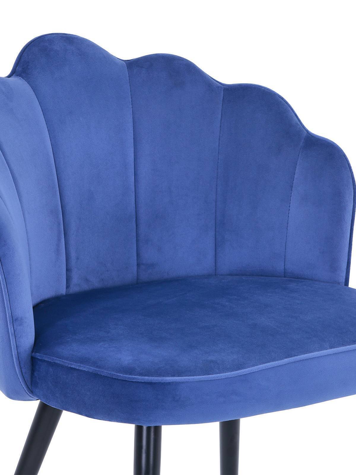 Стул Камилла велюр королевский синий Stool Group