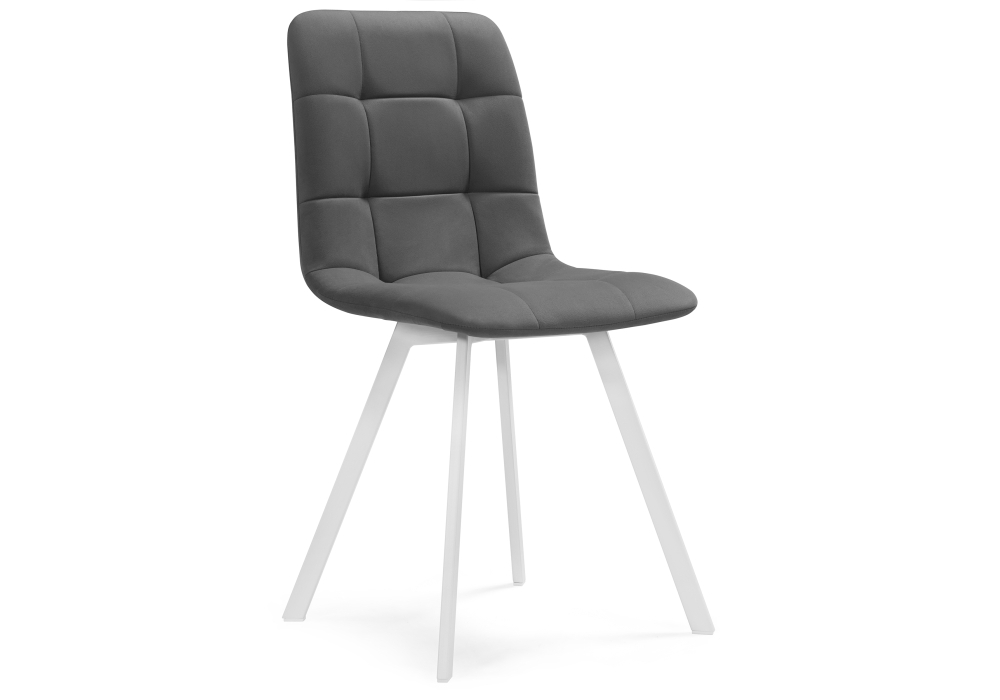 Стул Woodville Чилли темно-серый / белый 474500
