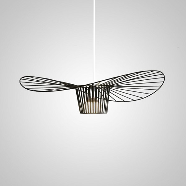 Подвесной светильник HAT D80 Black by ImperiumLoft