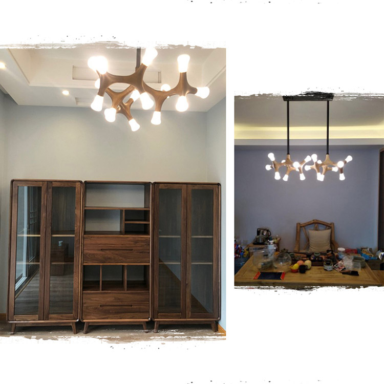 Потолочный светильник SANTANA L27 Light brown by ImperiumLoft