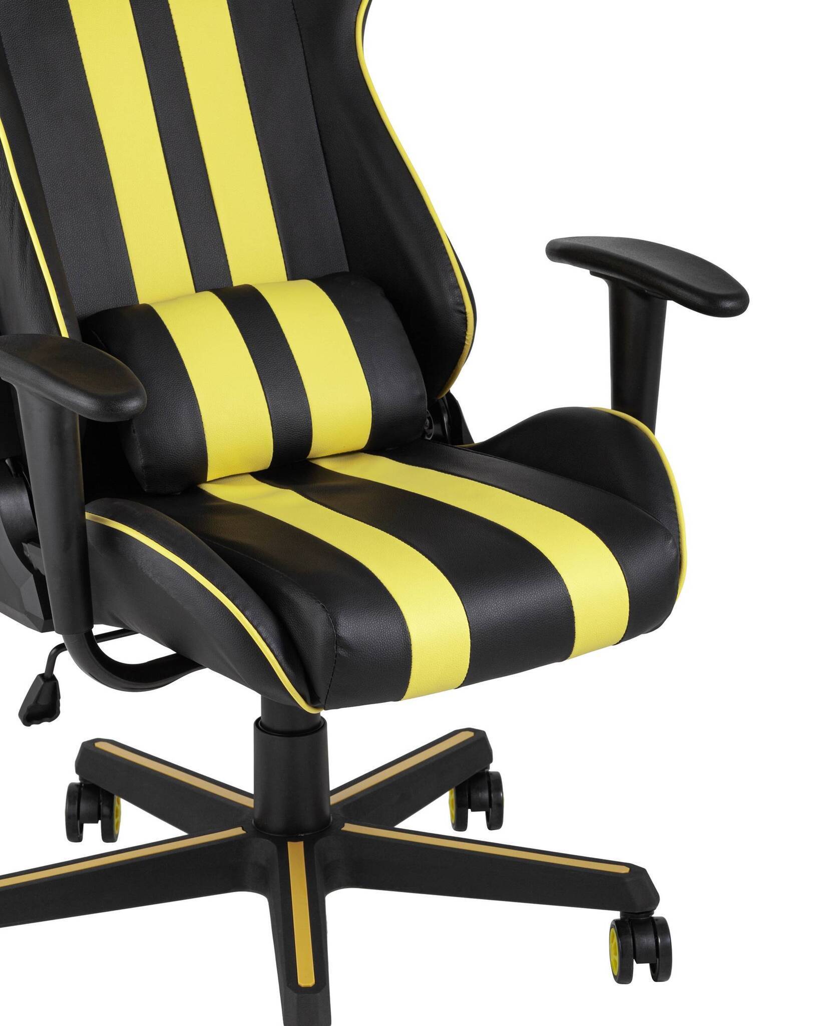 Кресло игровоеs Camaro желтое TopChairs