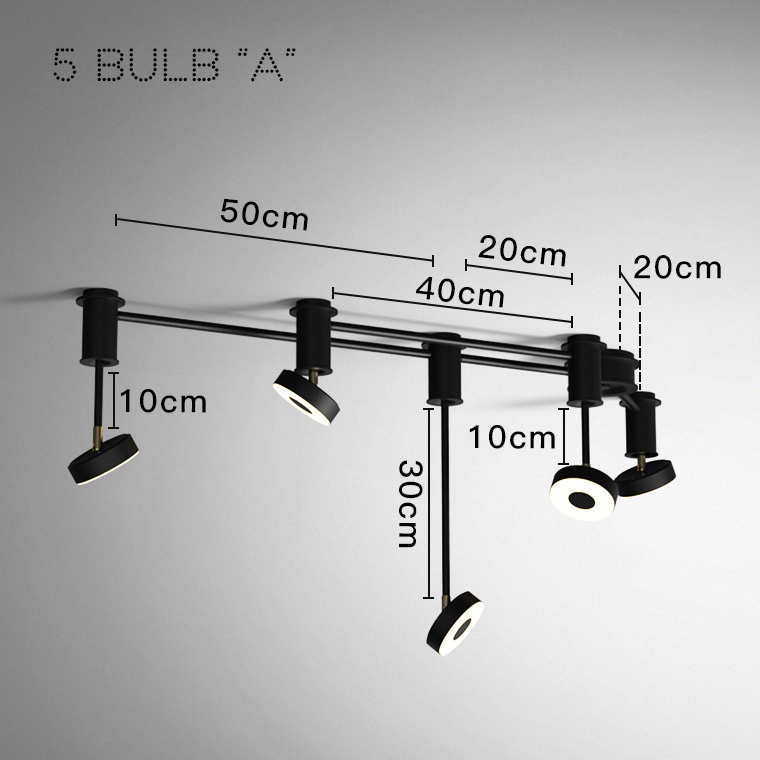 Потолочный светильник STRAIN A L5 by ImperiumLoft
