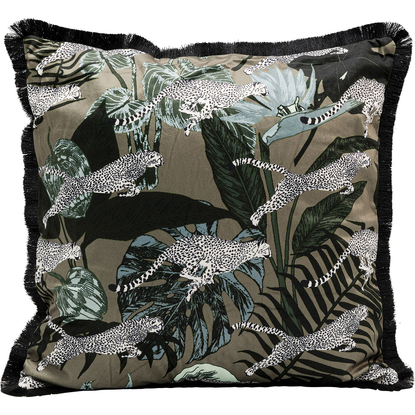 Подушка Jungle Leafs 45x45cm KARE 56822
