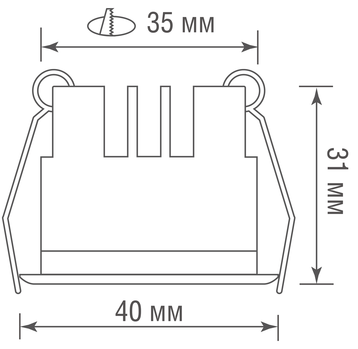Светильник светодиодный Donolux DL18896R3W1W