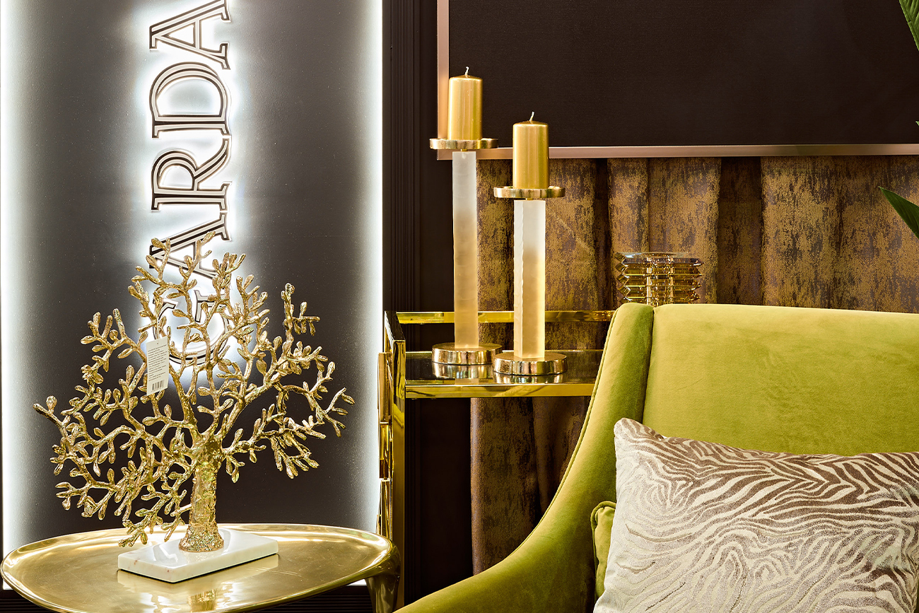 Статуэтка Дерево золотая Garda Decor 69-919201