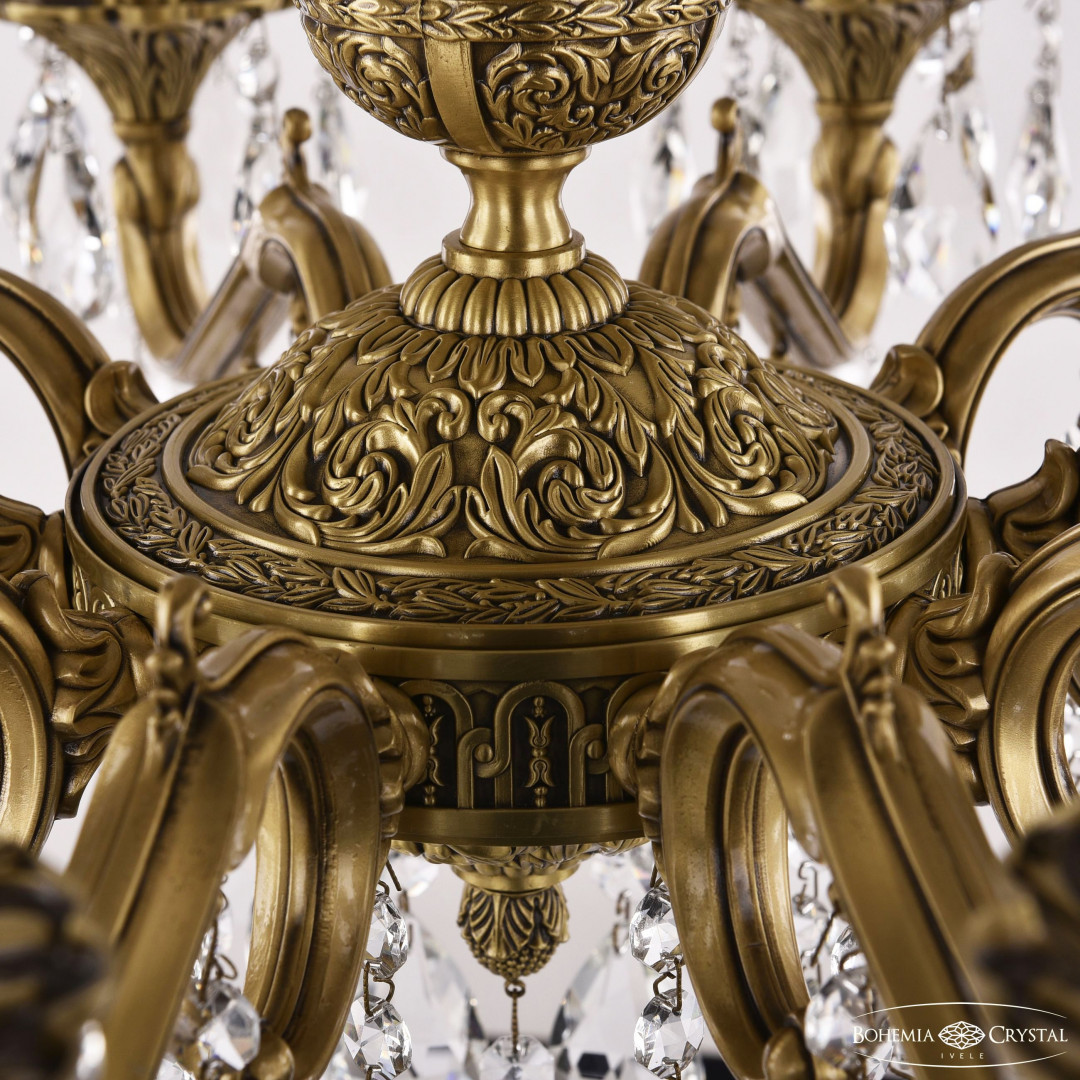 Люстра бронзовая с хрусталём 72202/10/210 A FP