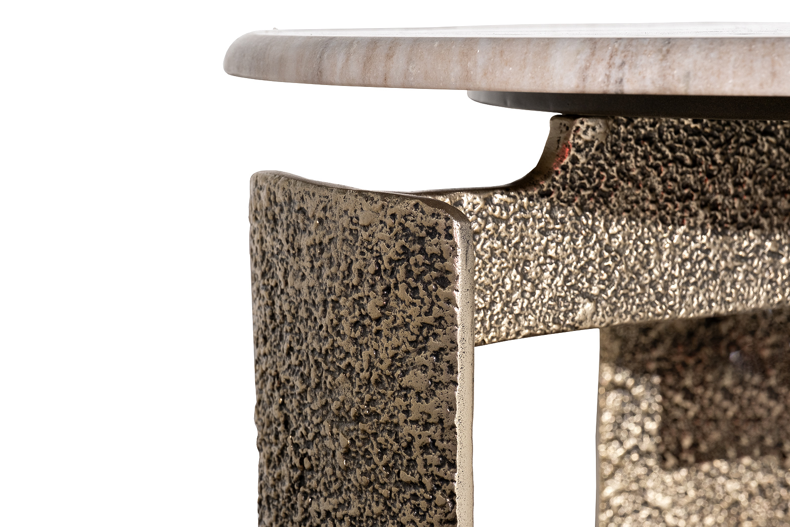 Стол журнальный мраморный d60*63 Garda Decor 69-23305