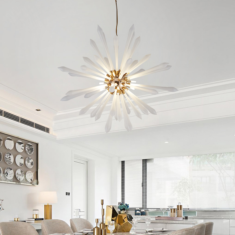 Подвесная люстра LUCHE D60 White by ImperiumLoft