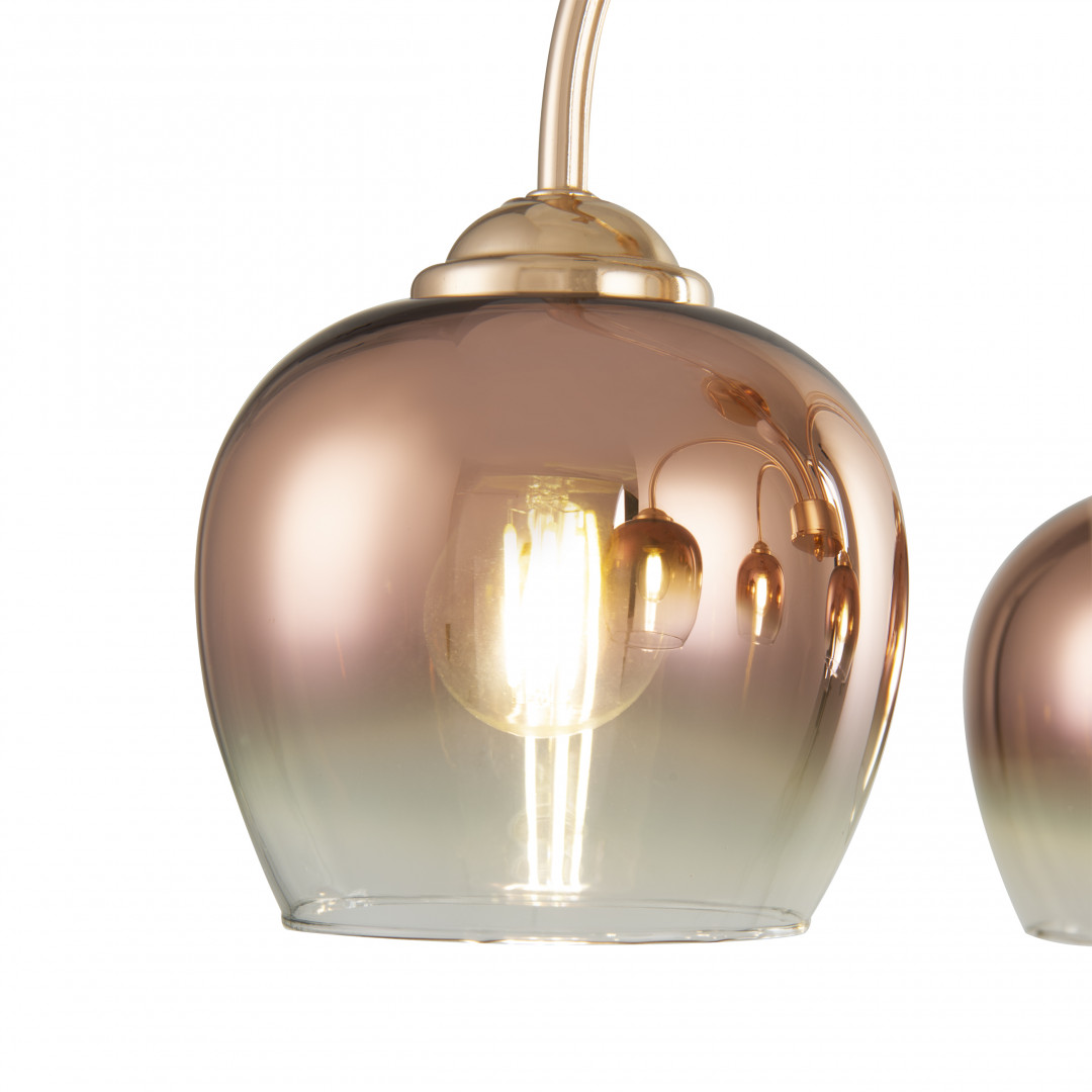 Люстра с плафонами 325410/5 FG+WH Arte Milano