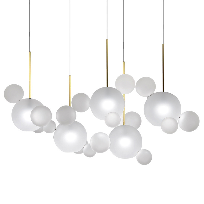 Подвесной светильник BUBBLE B MILK B by ImperiumLoft