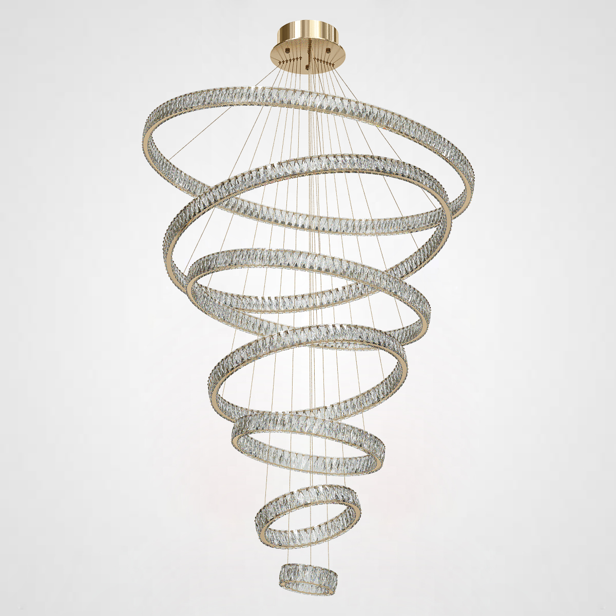 Подвесная люстра BERTOLDA B CAS D20+40+60+80+100+120+140 by ImperiumLoft