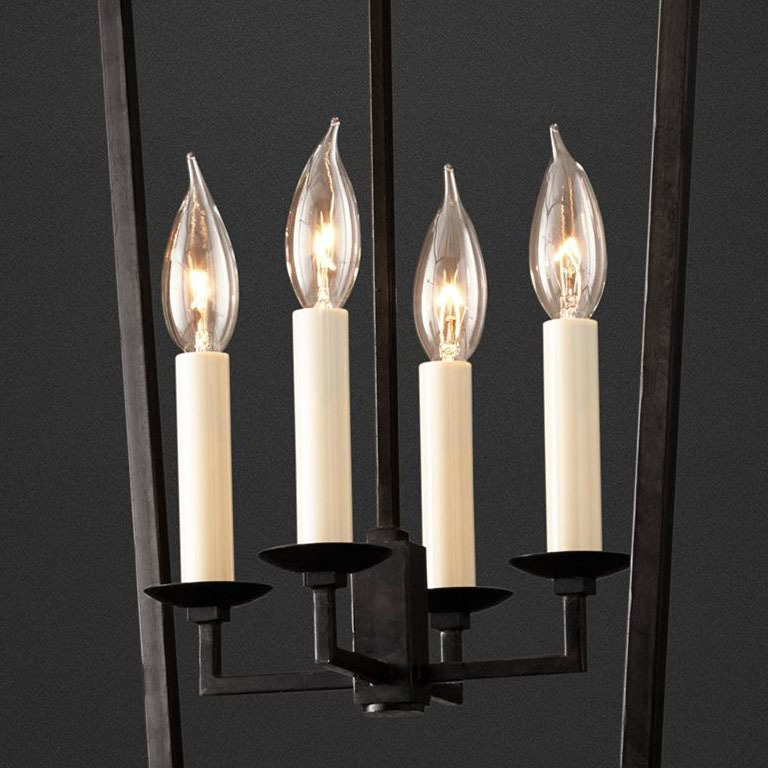 Люстра Restoration Hardware English Openwork 12" Aged Iron