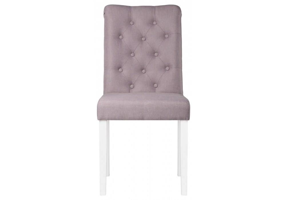 Стул деревянный Woodville Amelia white / fabric fog 11019