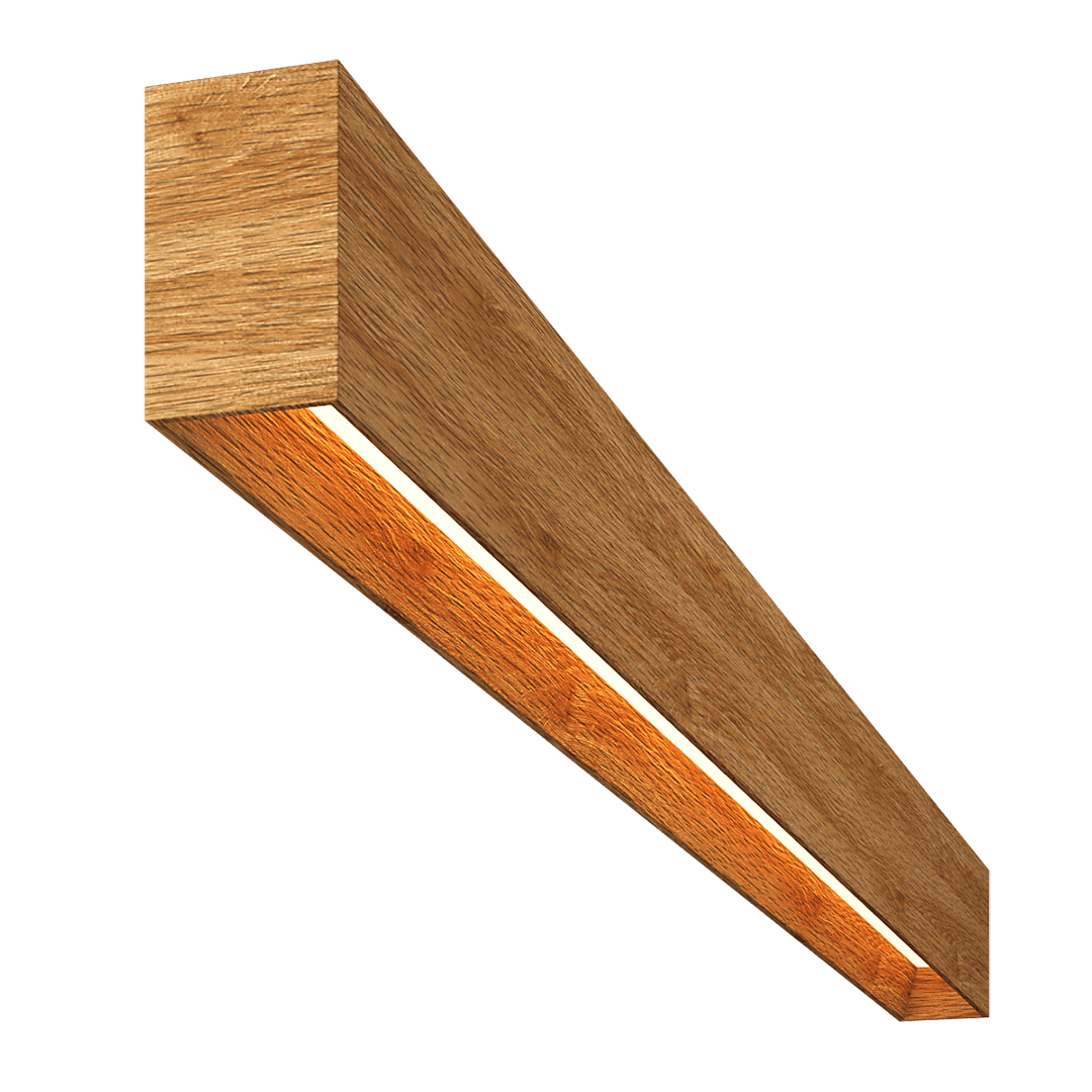 Светильник из массива (дуб) Lumker W85-DUB-125